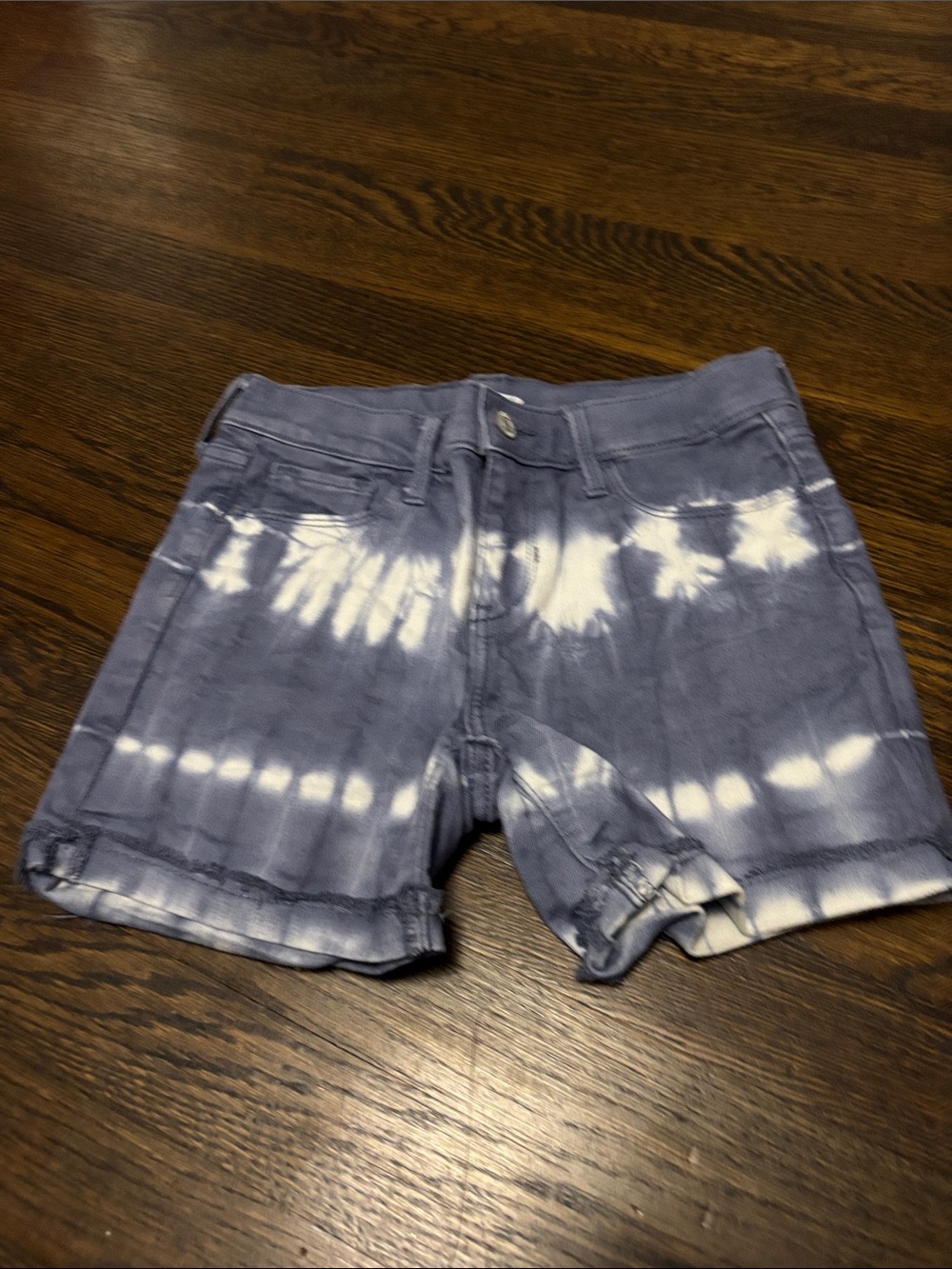 Old Navy Blue Tie-Dye Denim Men's Shorts